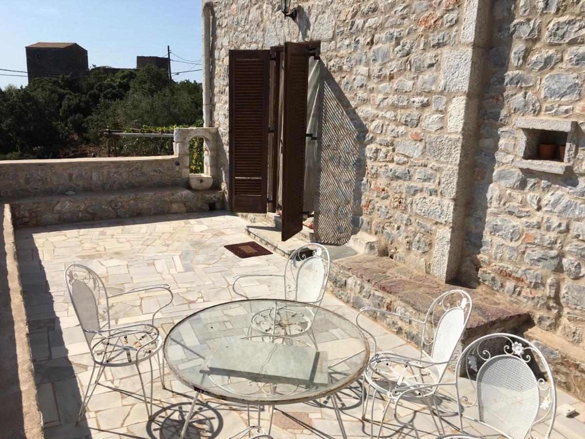 Peace In The Wildest Landscape Of Mani Villa Lagia Buitenkant foto