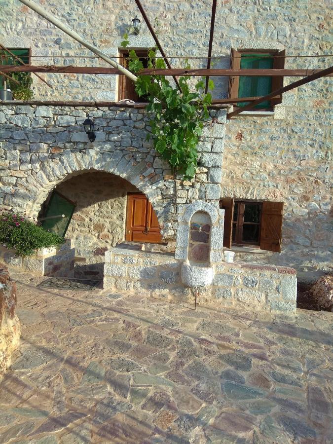 Peace In The Wildest Landscape Of Mani Villa Lagia Buitenkant foto