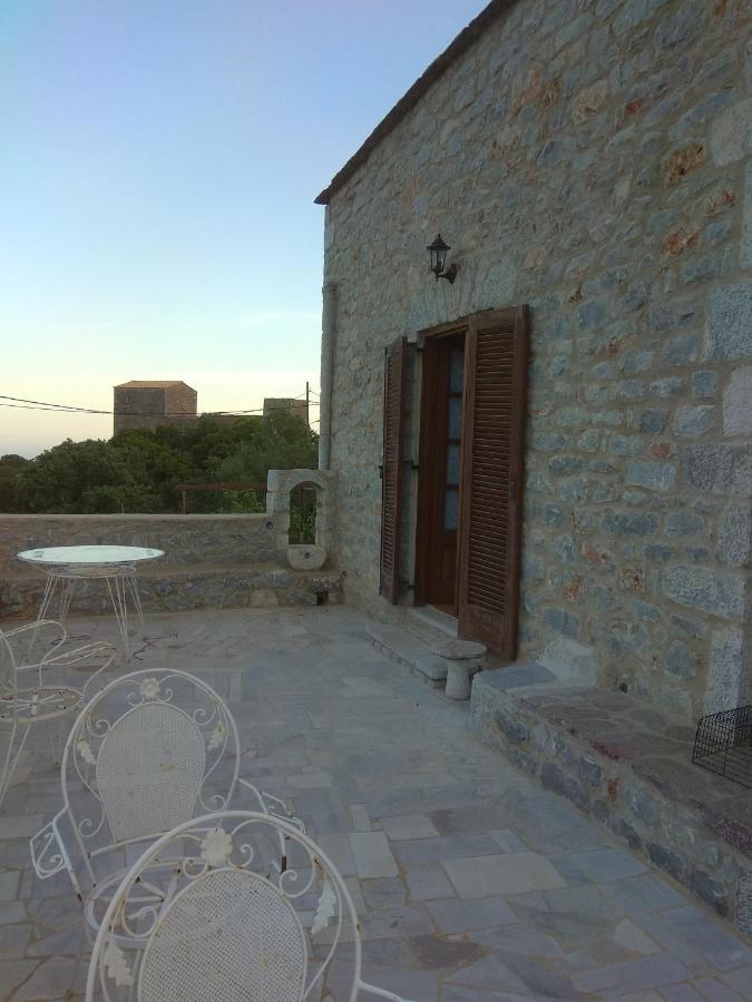 Peace In The Wildest Landscape Of Mani Villa Lagia Buitenkant foto